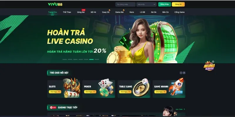 VIVU88 - Nhà Cái Uy Tín, Bảo Mật Cấp Cao Và Chuyên Nghiệp 1 vivu88